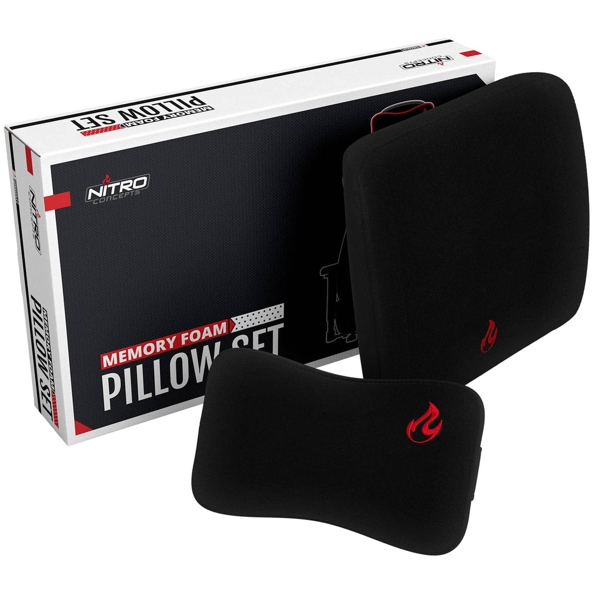 Memory foam pillow set 01
